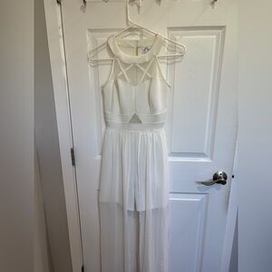 Sweet Storm White Romper